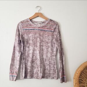 Prana Tilly Top Burnout Earth Grey Willow S